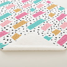 Niedliches Abstraktes Doodmuster