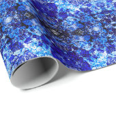 Niedliches abstraktes Leuchtglas Geschenkpapier (Rolleneckpunkt)