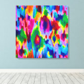 Niedliches abstraktes Maldesign Leinwanddruck (Insitu (Holzboden))