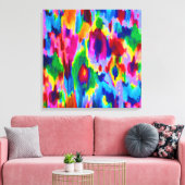 Niedliches abstraktes Maldesign Leinwanddruck (Insitu (Wohnzimmer))