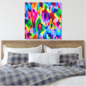 Niedliches abstraktes Maldesign Leinwanddruck (Insitu (Schlafzimmer))