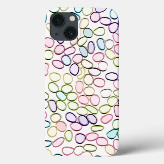 Niedliches Abstraktes Muster Cool Case-Mate iPhone Hülle (Rückseite)