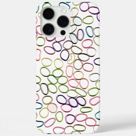 Niedliches Abstraktes Muster Cool Case-Mate iPhone Hülle (Rückseite)