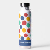 Niedliches Abstraktes Muster Trinkflasche (Links)