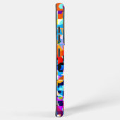 Niedliches abstraktes Quadrat Notebook Samsung Galaxy Hülle (Rechte Seite)