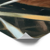 Niedliches abyssinian Cat Art Print Poster (Ecke)