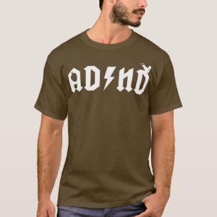 Niedliches ADHD-T-Shirt Mental Health Awareness T-Shirt