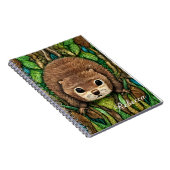 Niedliches Adorable Kleine Baby Beaver Notizblock (Rechte Seite)