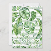 Niedliches Adorable Sleepy Sloth Baby Dusche Einladung (Rückseite)