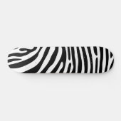 Niedliches afrikanisches Gebirgsmuster Zebra Skateboard (Horizontal)