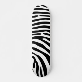 Niedliches afrikanisches Gebirgsmuster Zebra Skateboard
