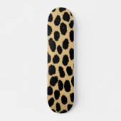 Niedliches afrikanisches Wildlife Cheetah Animal P Skateboard (Vorne)