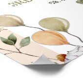 Niedliches Albernes Goose Kinderzimmer Rhymes Gebu Poster (Ecke)