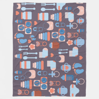 Niedliches alles ABDL Decke | über | Baby-Mustern