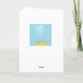 Niedliches alles Gute zum Geburtstag Karte (Rückseite)