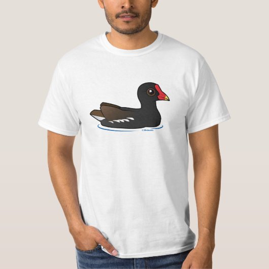 Niedliches allgemeines Gallinule T-Shirt (Vorderseite)