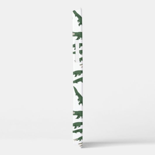 Niedliches Alligator-Krokodil-Muster Case-Mate iPhone Hülle (Rückseite / Rechts)