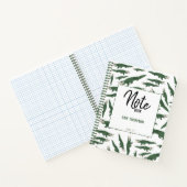 Niedliches Alligator-Krokodil-Muster Notizblock (Innenseite)