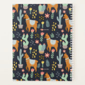 Niedliches Alpacas-Muster Planer (Rückseite)