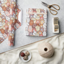 Niedliches Alpacas Wrapping Paper