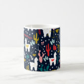 Niedliches Alpaka Kaffeetasse (Mittel)