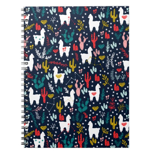 Niedliches Alpaka Notizblock (Vorderseite)