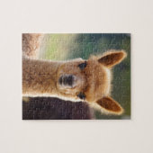 Niedliches Alpaka-Puzzlespiel Puzzle (Horizontal)