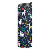 Niedliches Alpaka Thermosbecher (Nach links gedreht)