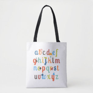 Niedliches Alphabet Tasche