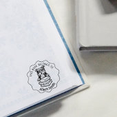 Niedliches American Bully Dog Book Gummistempel