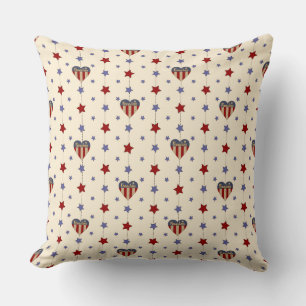 Niedliches Americana Throw Kissen