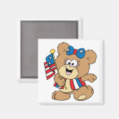 niedliches amerikanisches Patriodesign Magnet (Vorderseite/Rückseite)