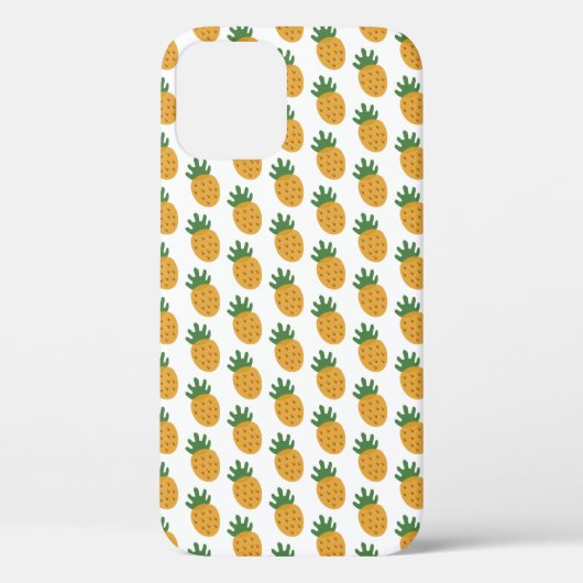 Niedliches Ananas-Muster | Moderne Fertilität IVF Case-Mate iPhone Hülle (Rückseite)