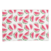 Niedliches Ananas-u. Wassermelone-Muster Kissenbezug (Vorderseite-Rechts)
