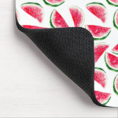 Niedliches Ananas-u. Wassermelone-Muster Mousepad (Ecke)