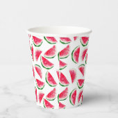 Niedliches Ananas- und Wassermelonmuster Pappbecher (Rechts)
