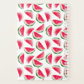 Niedliches Ananas- und Wassermelonmuster Planer (Rückseite)