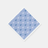 Niedliches Anchor-Muster Serviette (Ecke)