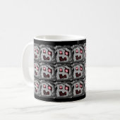 Niedliches Angry Monster Kaffeetasse (Vorderseite Links)