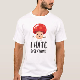 Niedliches Angry Mushroom - Funny Mushroom T-Shirt