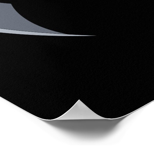 Niedliches Animationsbett Poster (Ecke)