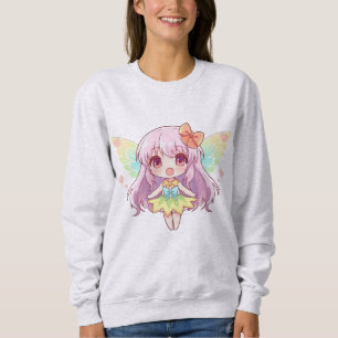 Niedliches Anime Fairy Sweatshirt Eine Touch der M