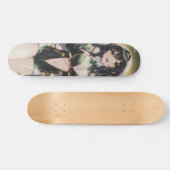 Niedliches Anime Girl Skateboard (Horizontal)