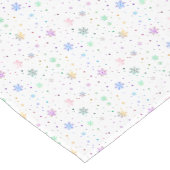 Niedliches Anime-Mädchen schneidet den Baum Kurzer Tischläufer (Ecke)