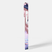 Niedliches Anime-Mädchen unter einem Kirschblossom Case-Mate iPhone Hülle (Rückseite / Links)