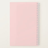 Niedliches Anti-Valentinstag Einhorn-Liebe Muster Notizblock (Rückseite)