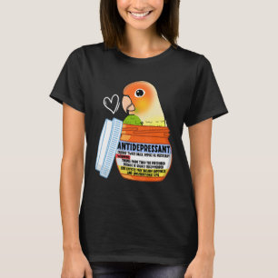 Niedliches Antidepressivum Papagei I T-Shirt