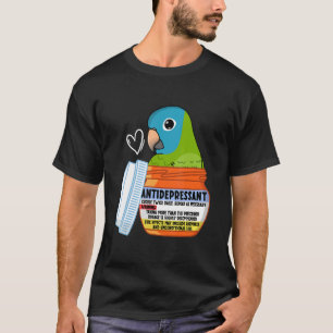 Niedliches Antidepressivum Papagei I T-Shirt