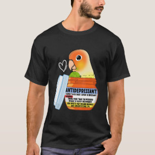 Niedliches Antidepressivum Papagei I T-Shirt