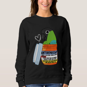 Niedliches Antidepressivum Parrot I Nanday Conure Sweatshirt
